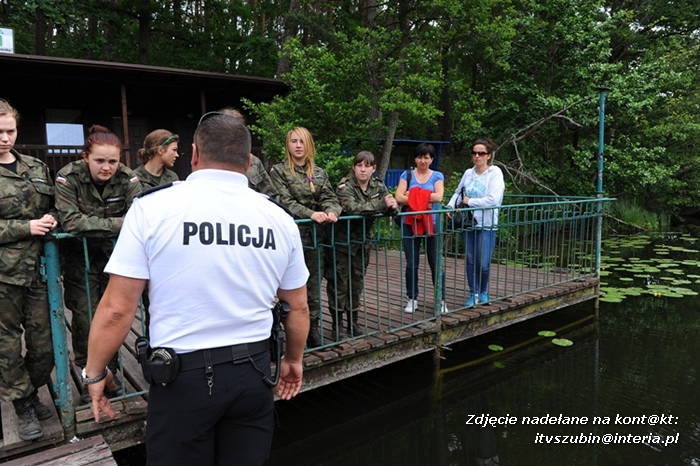 Obóz ?wojskowych? z ITL z ZSP w Szubinie w Krówce Leśnej