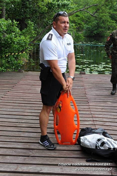 Obóz ?wojskowych? z ITL z ZSP w Szubinie w Krówce Leśnej