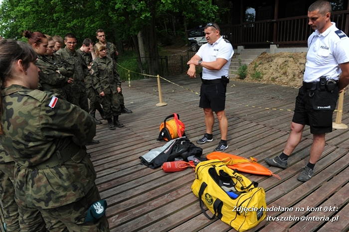 Obóz ?wojskowych? z ITL z ZSP w Szubinie w Krówce Leśnej