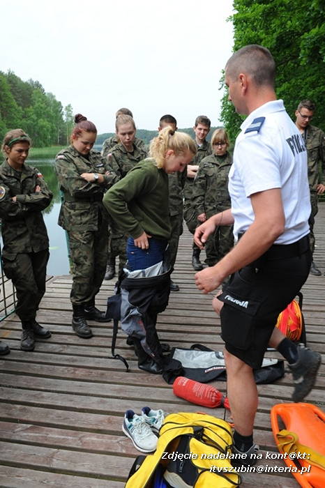 Obóz ?wojskowych? z ITL z ZSP w Szubinie w Krówce Leśnej