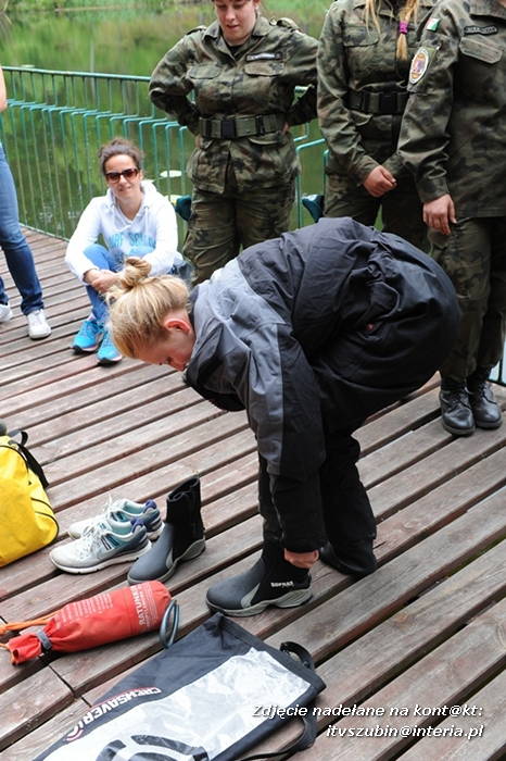Obóz ?wojskowych? z ITL z ZSP w Szubinie w Krówce Leśnej