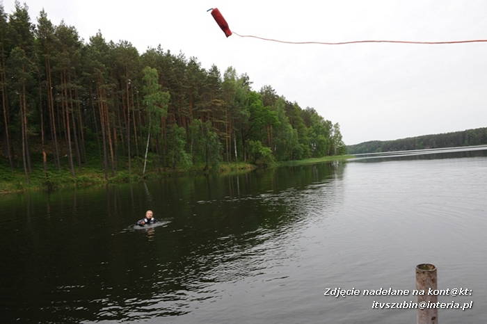 Obóz ?wojskowych? z ITL z ZSP w Szubinie w Krówce Leśnej