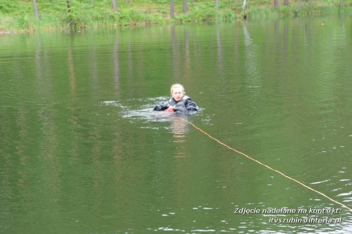 Obóz ?wojskowych? z ITL z ZSP w Szubinie w Krówce Leśnej