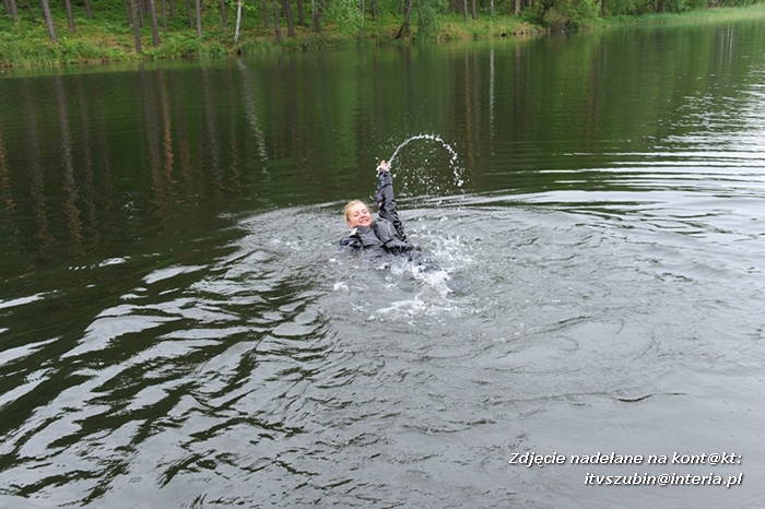 Obóz ?wojskowych? z ITL z ZSP w Szubinie w Krówce Leśnej