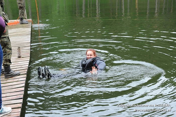 Obóz ?wojskowych? z ITL z ZSP w Szubinie w Krówce Leśnej