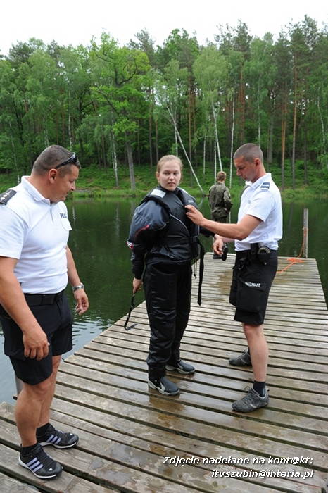 Obóz ?wojskowych? z ITL z ZSP w Szubinie w Krówce Leśnej