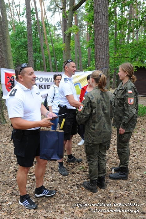 Obóz ?wojskowych? z ITL z ZSP w Szubinie w Krówce Leśnej