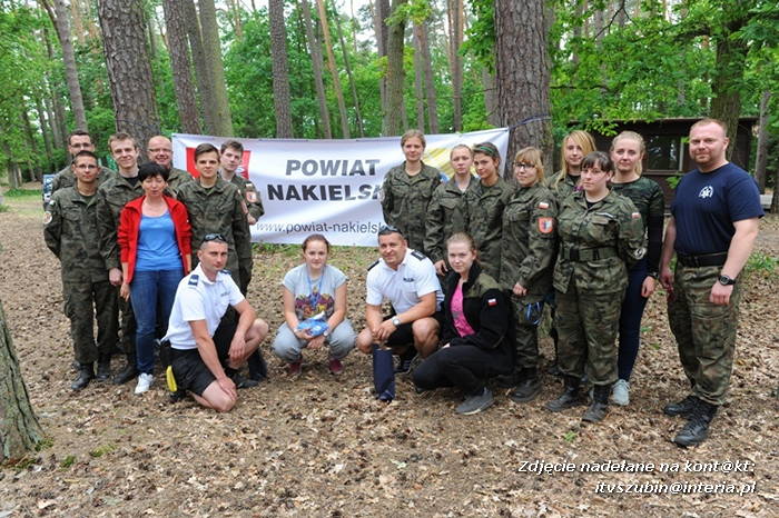 Obóz ?wojskowych? z ITL z ZSP w Szubinie w Krówce Leśnej