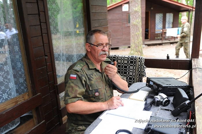 Obóz ?wojskowych? z ITL z ZSP w Szubinie w Krówce Leśnej