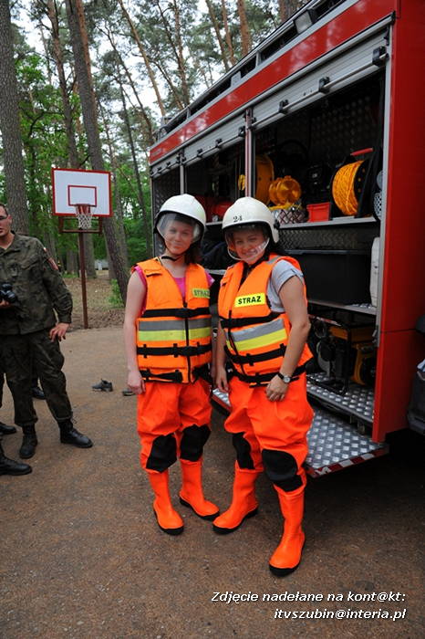 Obóz ?wojskowych? z ITL z ZSP w Szubinie w Krówce Leśnej