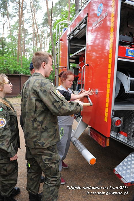 Obóz ?wojskowych? z ITL z ZSP w Szubinie w Krówce Leśnej