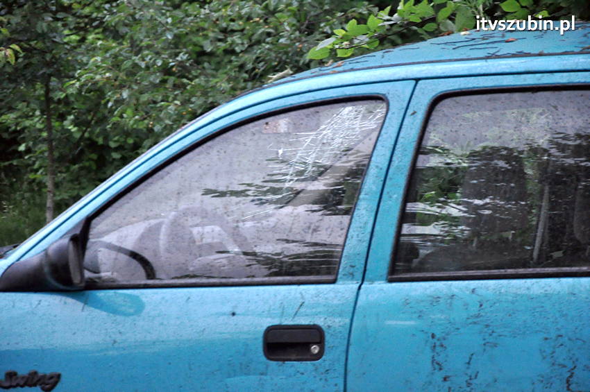 Pijany kierowca zakończył jazdę na płocie przydrożnej posesji