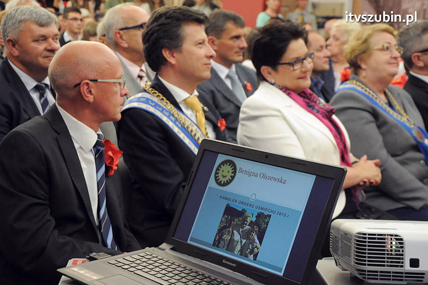 Międzynarodowa Kapituła Orderu Uśmiechu z Kanclerzem na czele w Szubinie