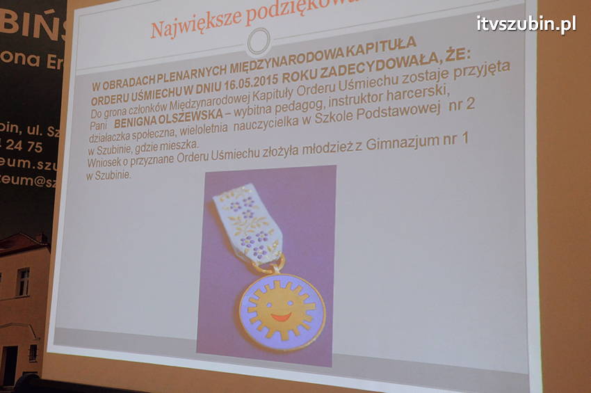 Międzynarodowa Kapituła Orderu Uśmiechu z Kanclerzem na czele w Szubinie