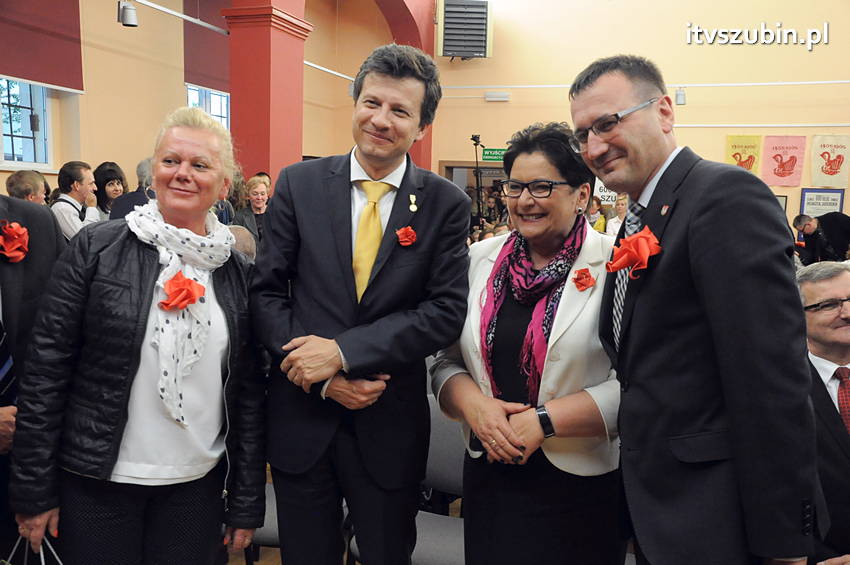 Międzynarodowa Kapituła Orderu Uśmiechu z Kanclerzem na czele w Szubinie