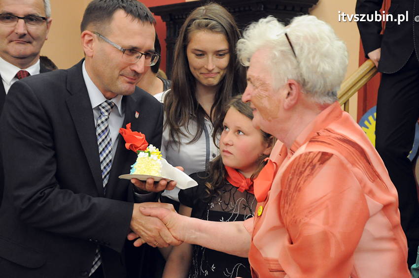 Międzynarodowa Kapituła Orderu Uśmiechu z Kanclerzem na czele w Szubinie