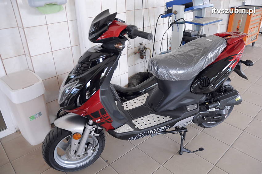 Skuter trafił do Turu