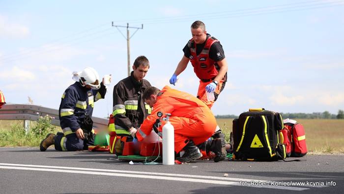 Pechowy trzynasty nie piątek, ale poniedziałek, dwa zdarzenia drogowe w Siernikach i Szubinie