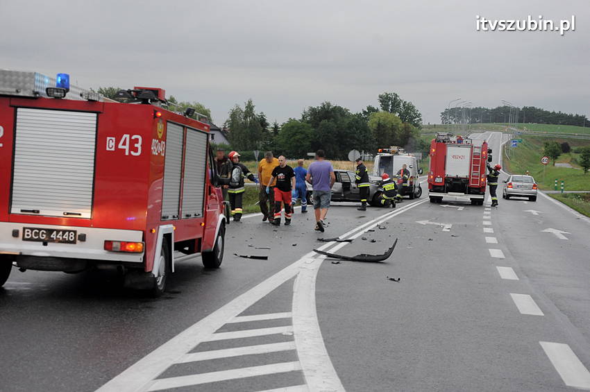 Pechowy trzynasty nie piątek, ale poniedziałek, dwa zdarzenia drogowe w Siernikach i Szubinie