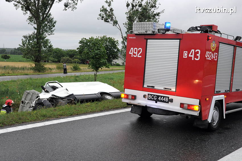 Pechowy trzynasty nie piątek, ale poniedziałek, dwa zdarzenia drogowe w Siernikach i Szubinie