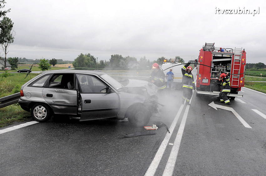 Pechowy trzynasty nie piątek, ale poniedziałek, dwa zdarzenia drogowe w Siernikach i Szubinie