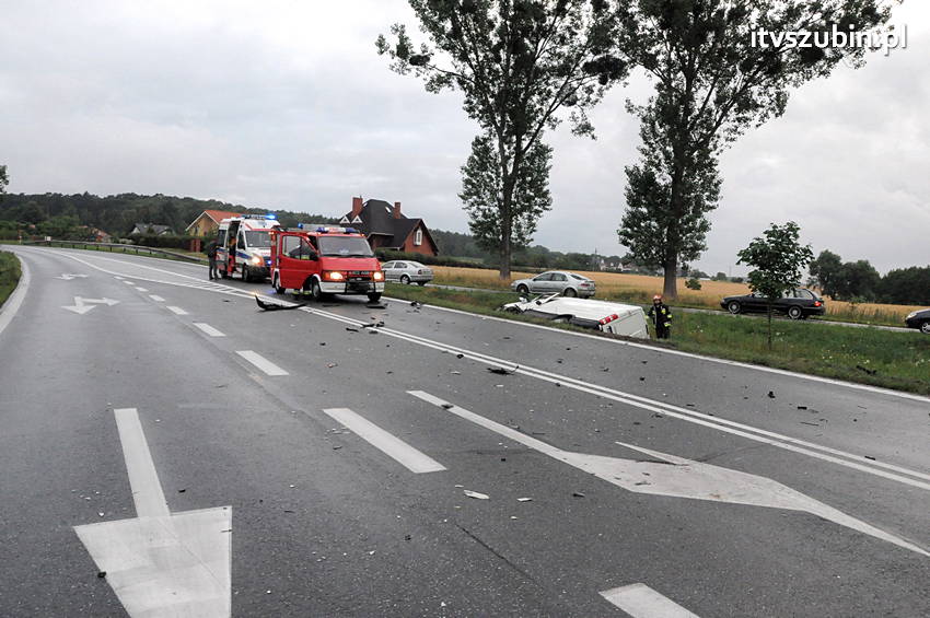 Pechowy trzynasty nie piątek, ale poniedziałek, dwa zdarzenia drogowe w Siernikach i Szubinie