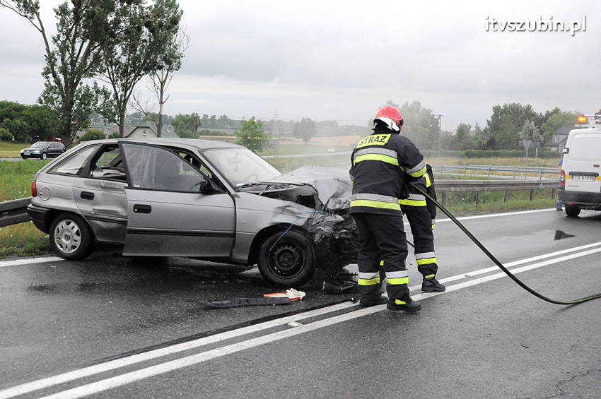 Pechowy trzynasty nie piątek, ale poniedziałek, dwa zdarzenia drogowe w Siernikach i Szubinie