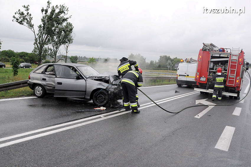 Pechowy trzynasty nie piątek, ale poniedziałek, dwa zdarzenia drogowe w Siernikach i Szubinie