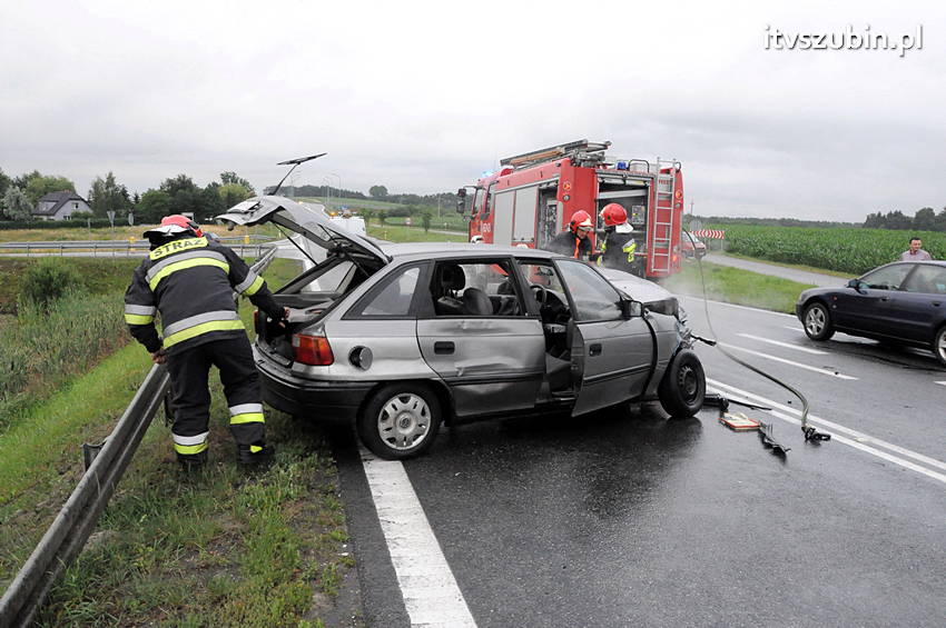 Pechowy trzynasty nie piątek, ale poniedziałek, dwa zdarzenia drogowe w Siernikach i Szubinie