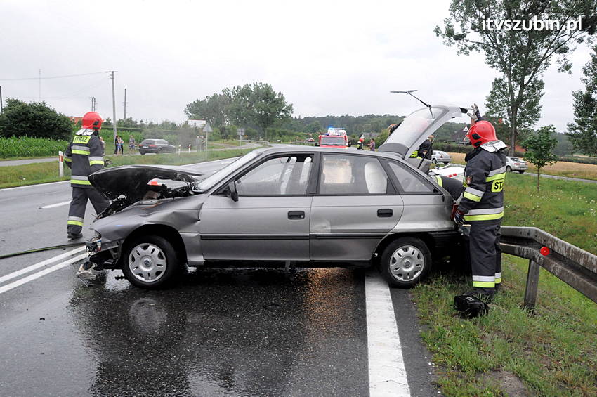 Pechowy trzynasty nie piątek, ale poniedziałek, dwa zdarzenia drogowe w Siernikach i Szubinie