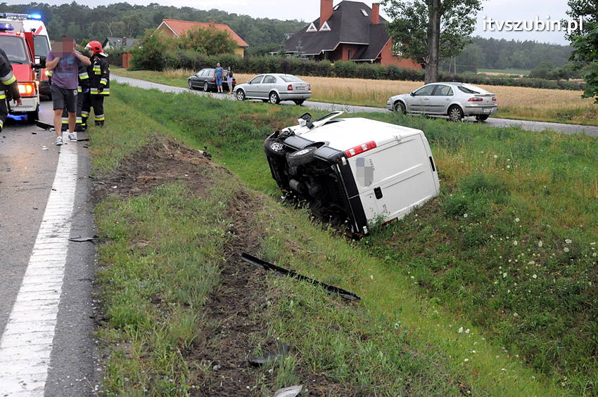 Pechowy trzynasty nie piątek, ale poniedziałek, dwa zdarzenia drogowe w Siernikach i Szubinie