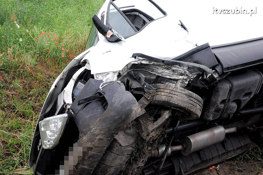 Pechowy trzynasty nie piątek, ale poniedziałek, dwa zdarzenia drogowe w Siernikach i Szubinie