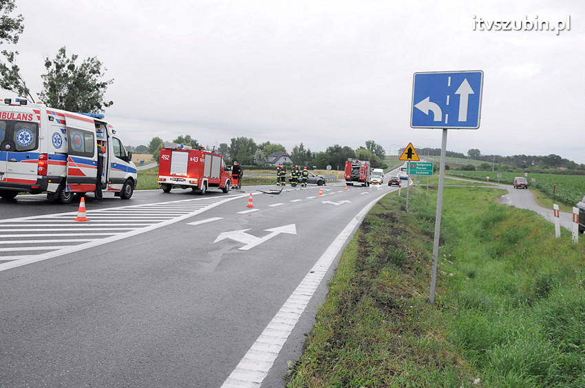 Pechowy trzynasty nie piątek, ale poniedziałek, dwa zdarzenia drogowe w Siernikach i Szubinie
