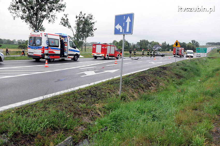 Pechowy trzynasty nie piątek, ale poniedziałek, dwa zdarzenia drogowe w Siernikach i Szubinie