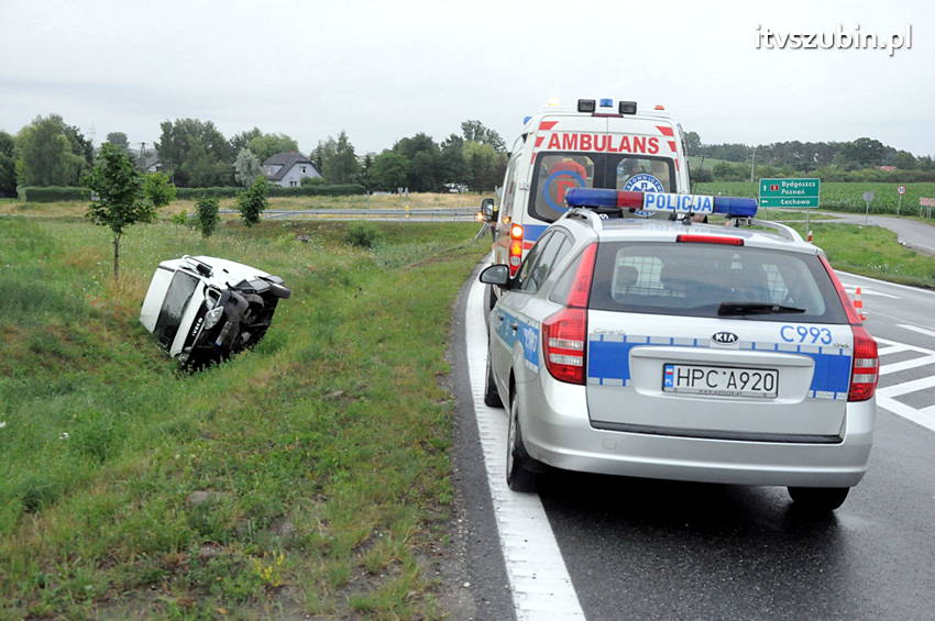 Pechowy trzynasty nie piątek, ale poniedziałek, dwa zdarzenia drogowe w Siernikach i Szubinie