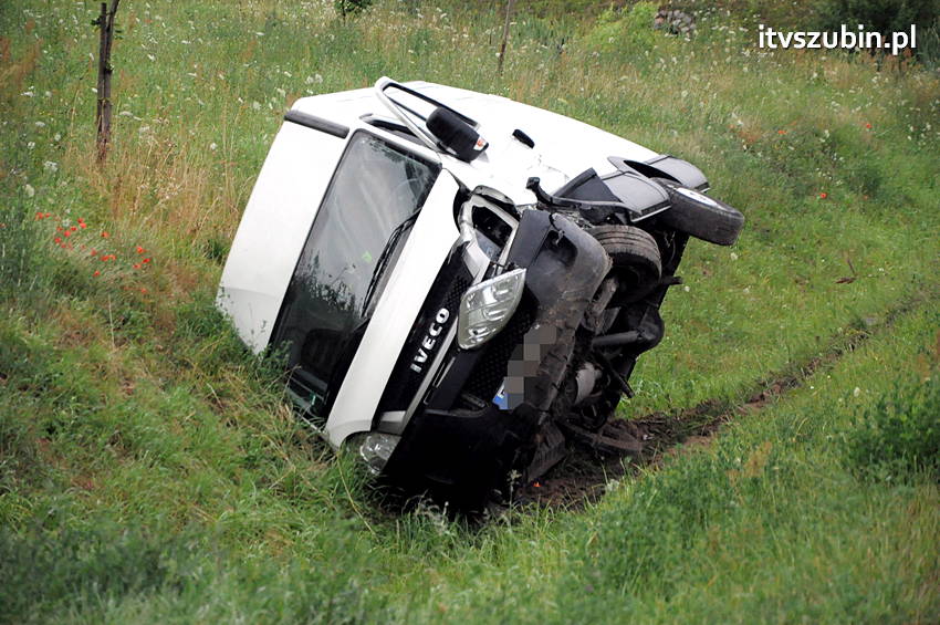 Pechowy trzynasty nie piątek, ale poniedziałek, dwa zdarzenia drogowe w Siernikach i Szubinie