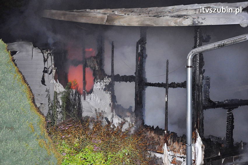 Strażacy w akcji, fotorelacja z pożaru w Żurczynie