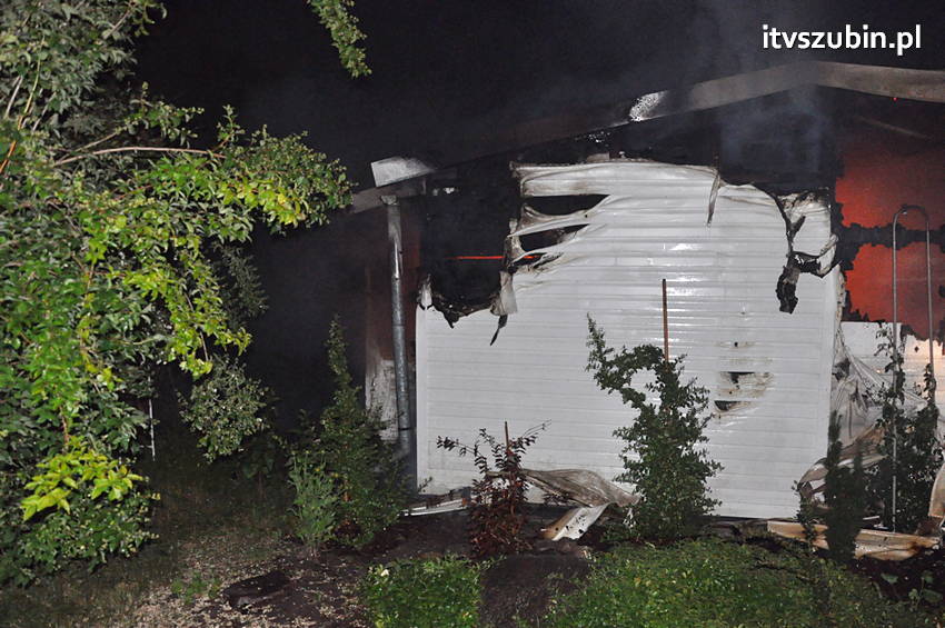 Strażacy w akcji, fotorelacja z pożaru w Żurczynie