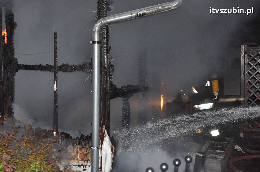 Strażacy w akcji, fotorelacja z pożaru w Żurczynie