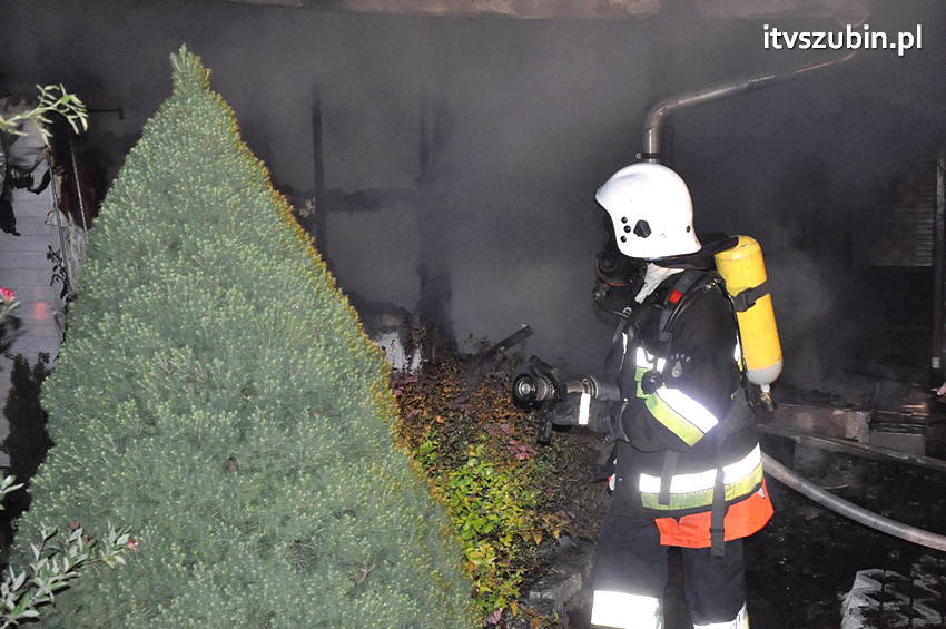 Strażacy w akcji, fotorelacja z pożaru w Żurczynie