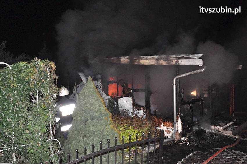 Strażacy w akcji, fotorelacja z pożaru w Żurczynie