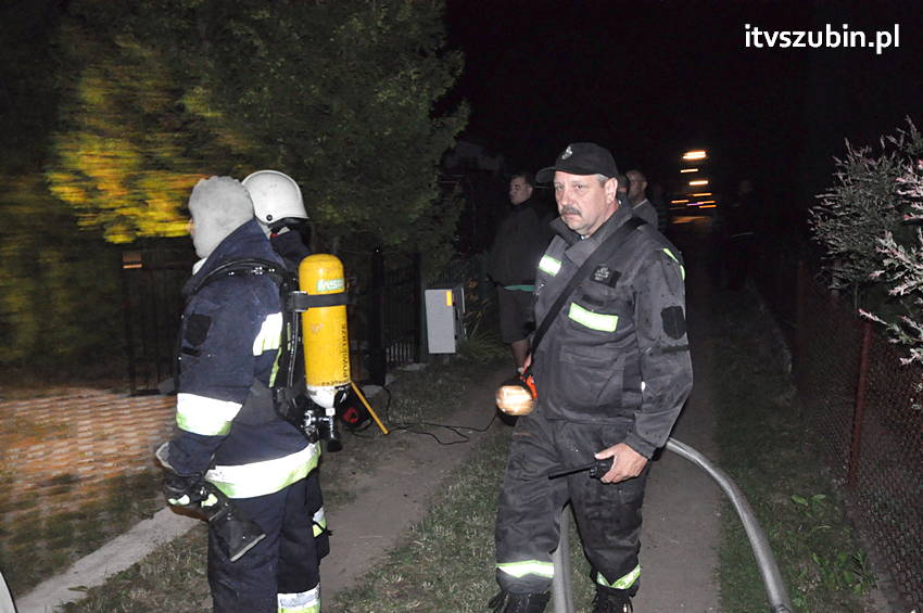 Strażacy w akcji, fotorelacja z pożaru w Żurczynie