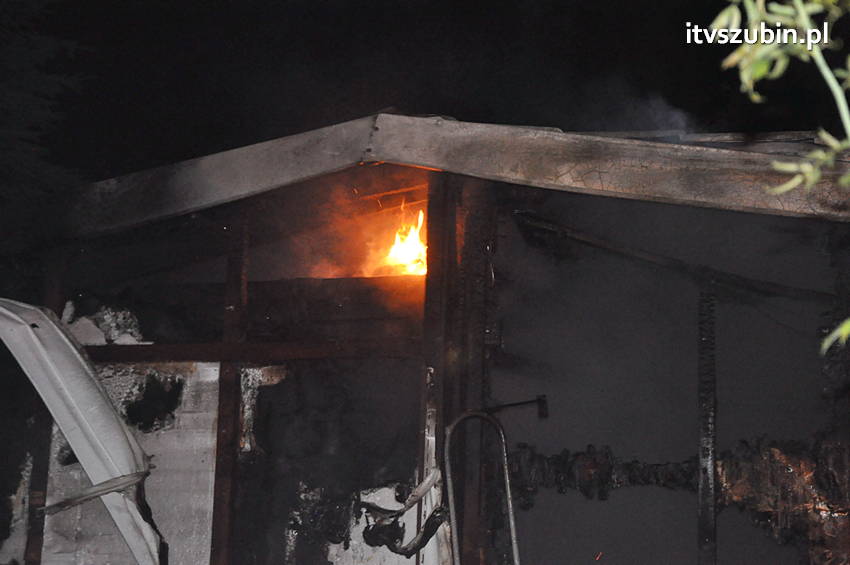 Strażacy w akcji, fotorelacja z pożaru w Żurczynie