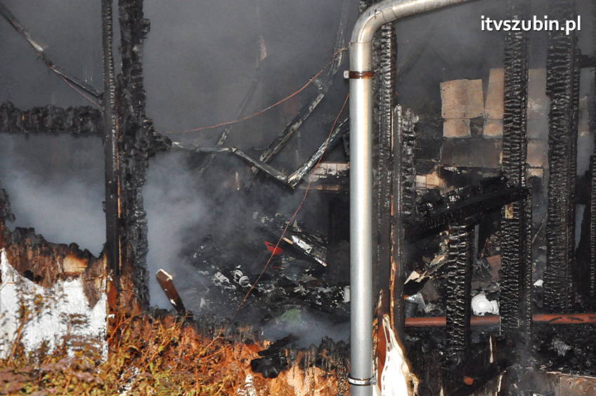 Strażacy w akcji, fotorelacja z pożaru w Żurczynie