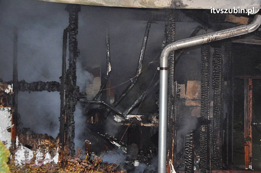 Strażacy w akcji, fotorelacja z pożaru w Żurczynie