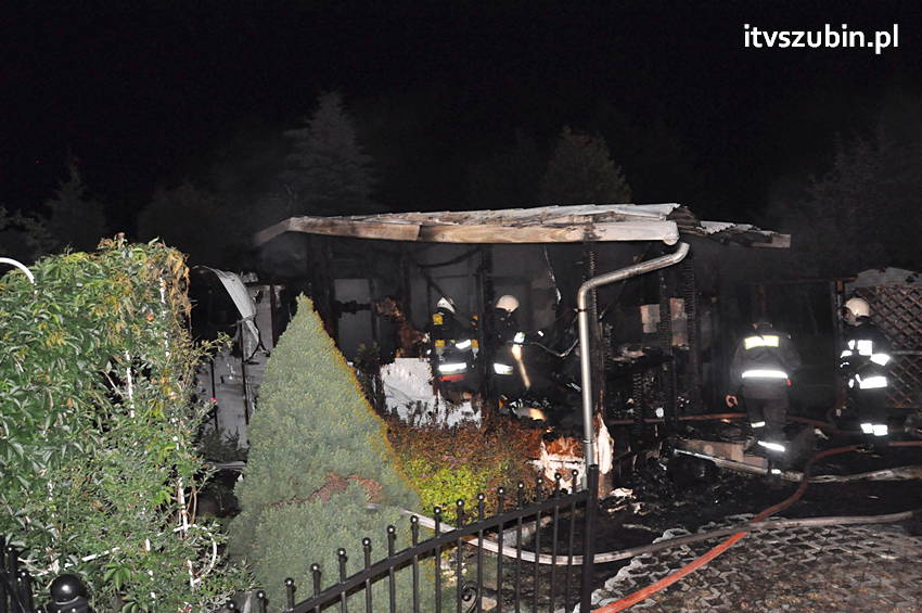 Strażacy w akcji, fotorelacja z pożaru w Żurczynie