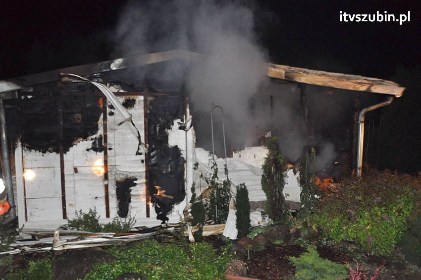 Strażacy w akcji, fotorelacja z pożaru w Żurczynie