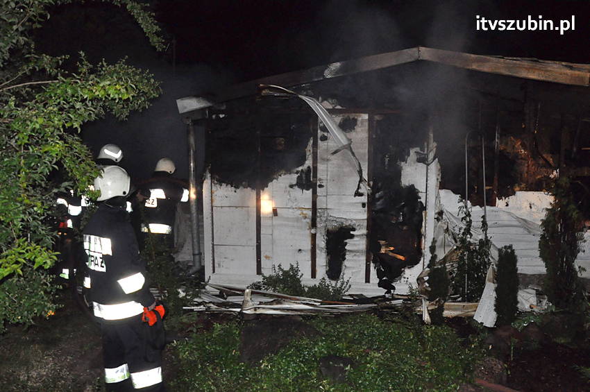 Strażacy w akcji, fotorelacja z pożaru w Żurczynie