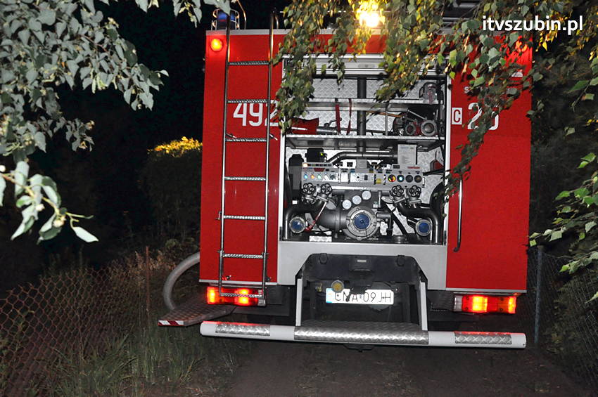 Strażacy w akcji, fotorelacja z pożaru w Żurczynie