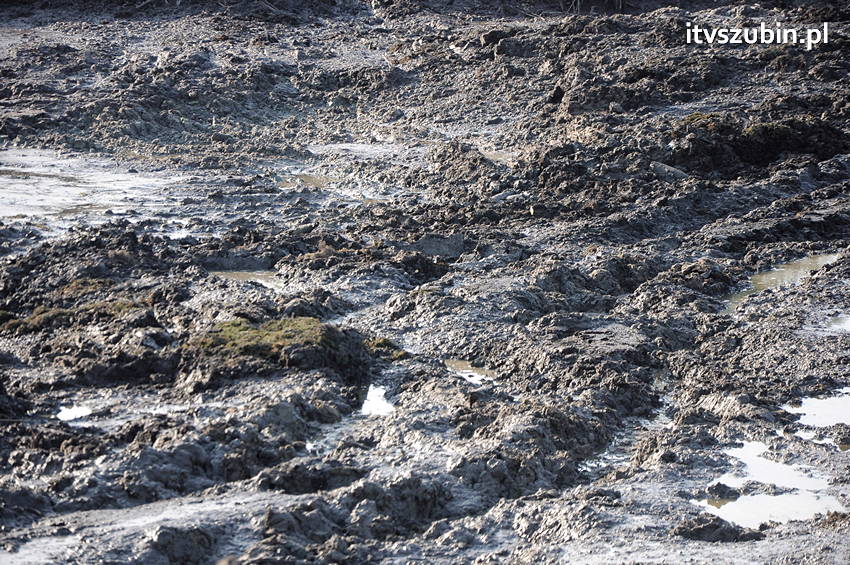 Koparką natrafił na trzy pociski